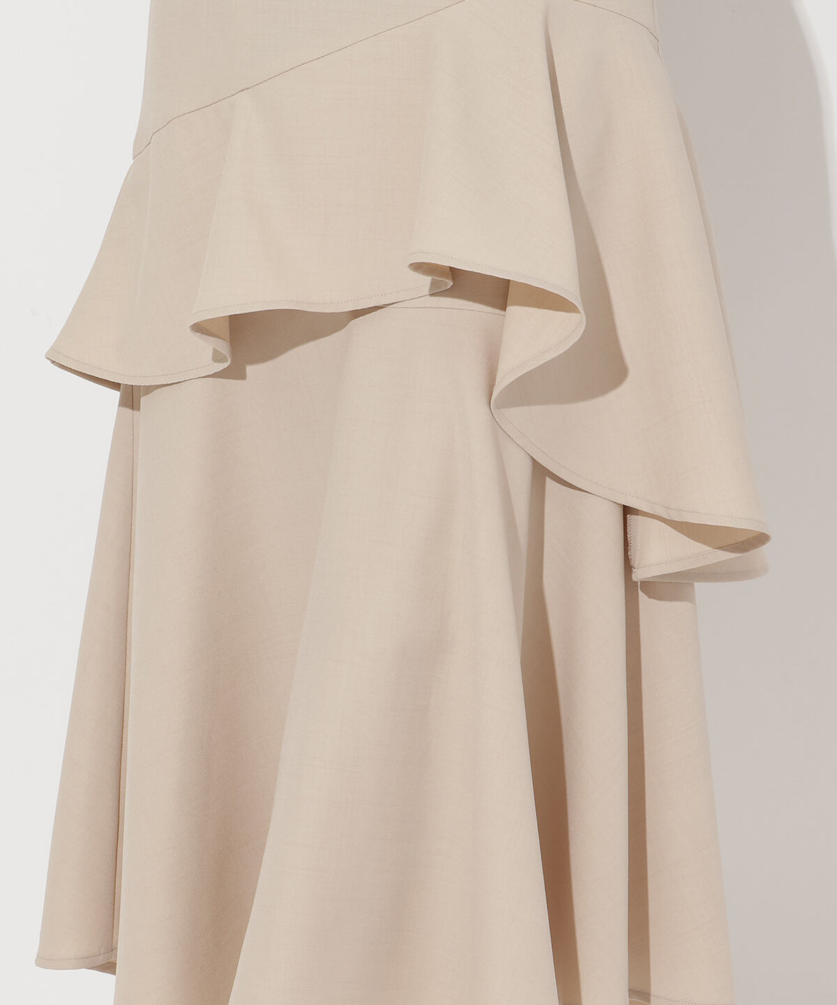 アンドクチュール「アシメフリルティアードスカート」|フレア|