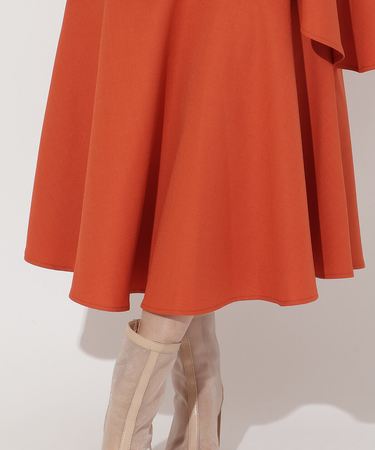 アンドクチュール「アシメフリルティアードスカート」|フレア|