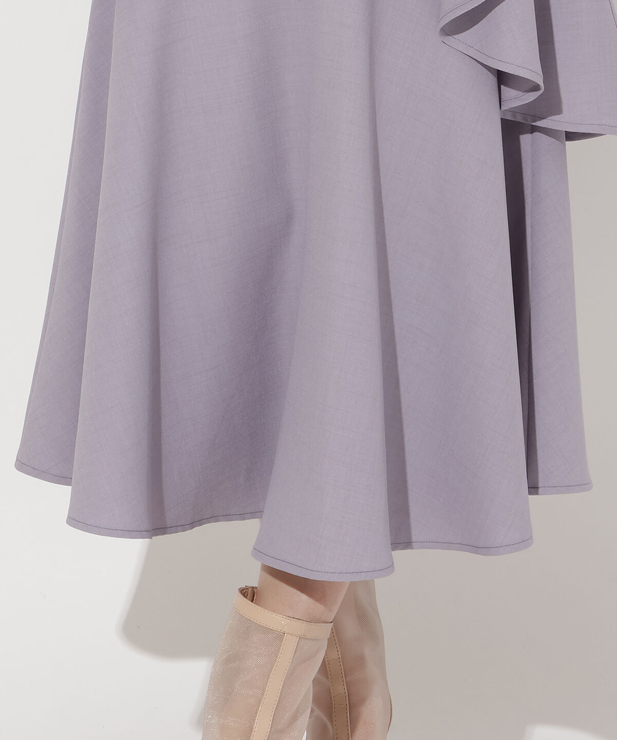 アンドクチュール「アシメフリルティアードスカート」|フレア|