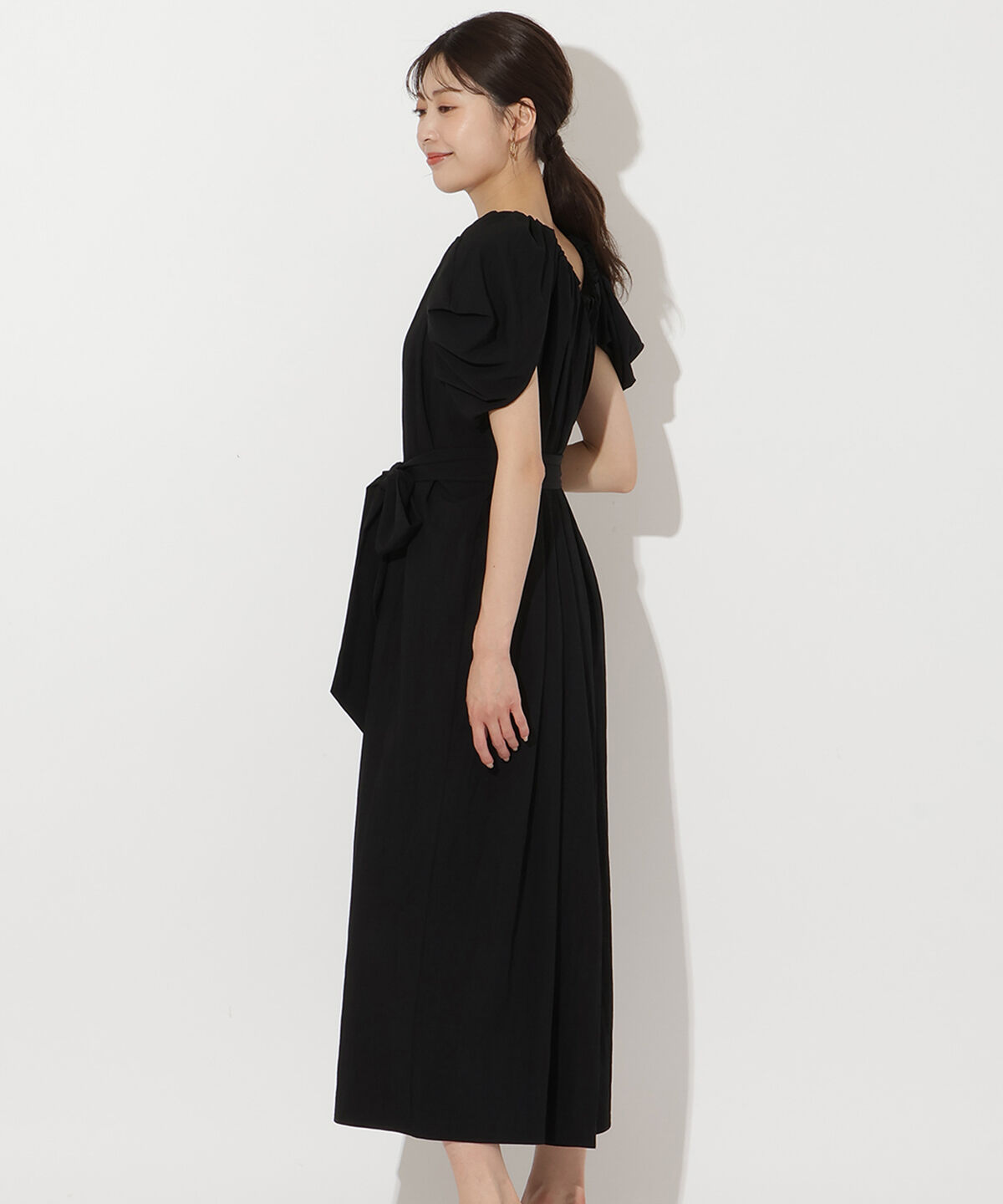 アンドクチュール「ケープスリーブワンピース」|ワンピース|