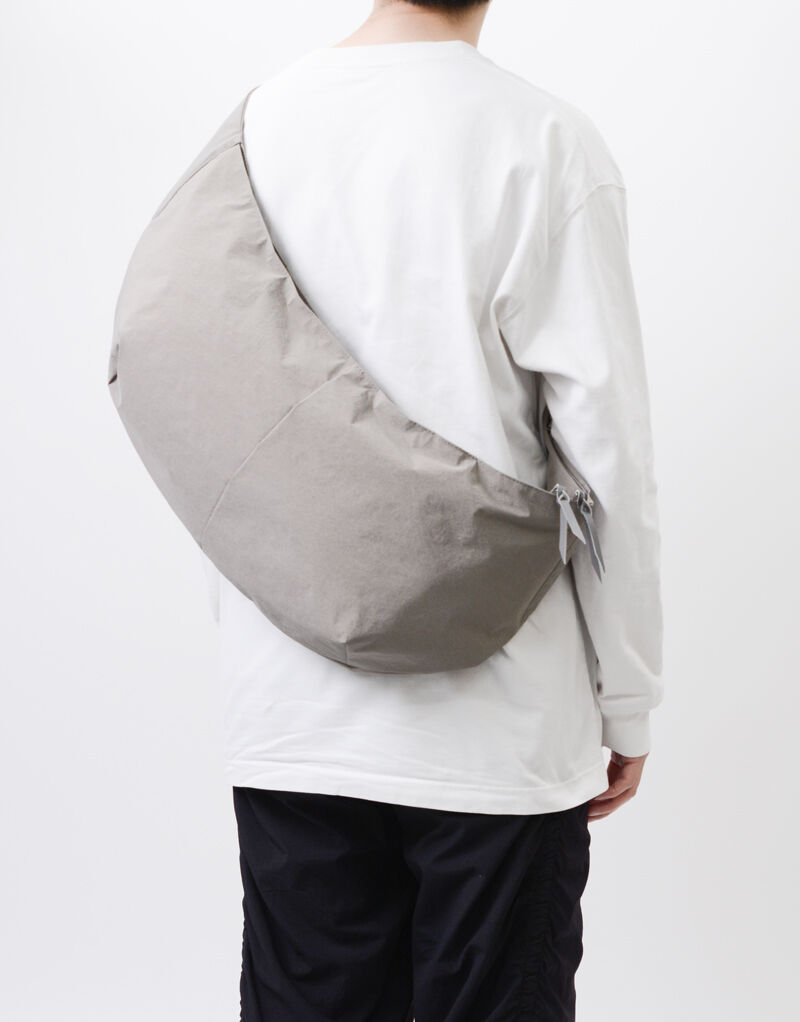 master-piece「Sash スリングバックL」|ショルダー・メッセンジャー|グレー