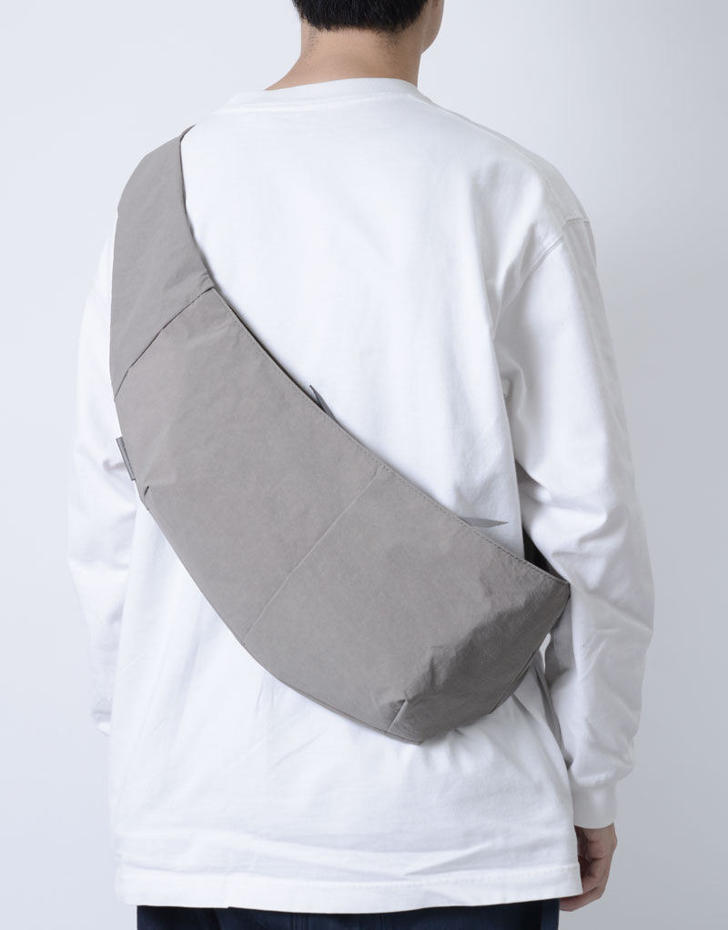 master-piece「Sash スリングバッグ」|ショルダー・メッセンジャー|グレー