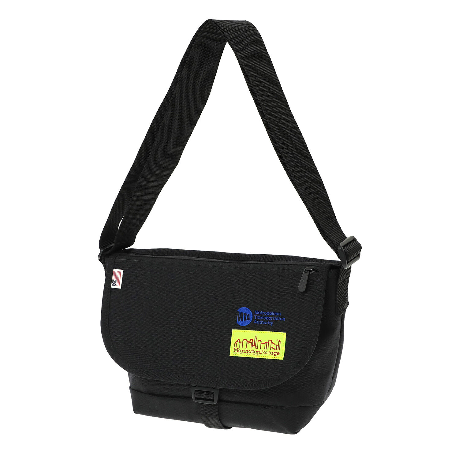 Manhattan Portage「Nylon Messenger Bag JR (SM) FZP LVL MTA」|ショルダー・メッセンジャー|