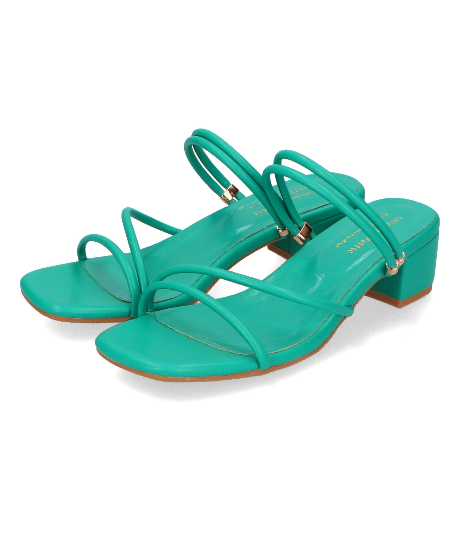 ORiental TRaffic「ナローストラップサンダル/31282 人気　トレンド 売れてる ストラップサンダル」|サンダル|BLUE