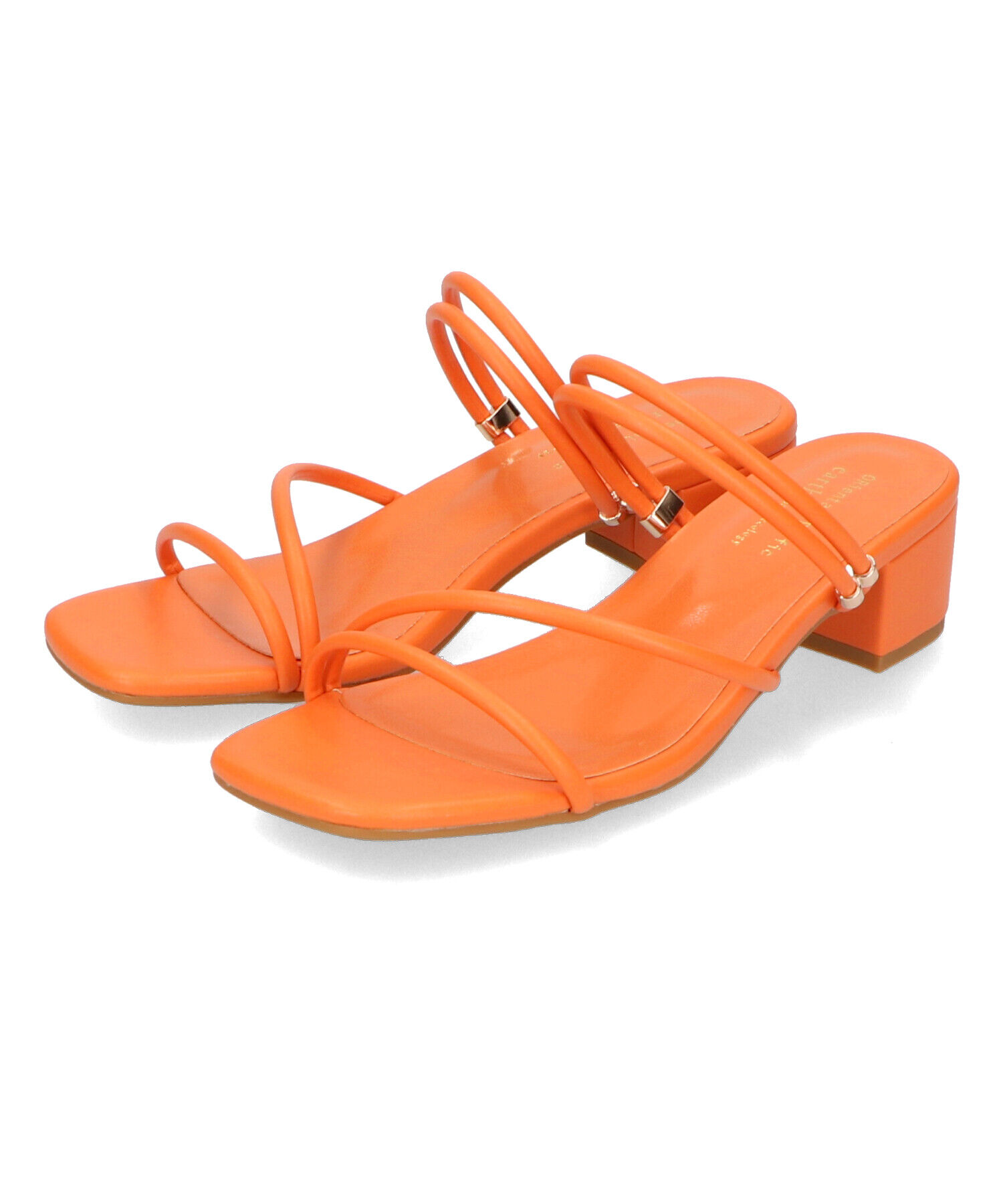 ORiental TRaffic「ナローストラップサンダル/31282 人気　トレンド 売れてる ストラップサンダル」|サンダル|ORANGE