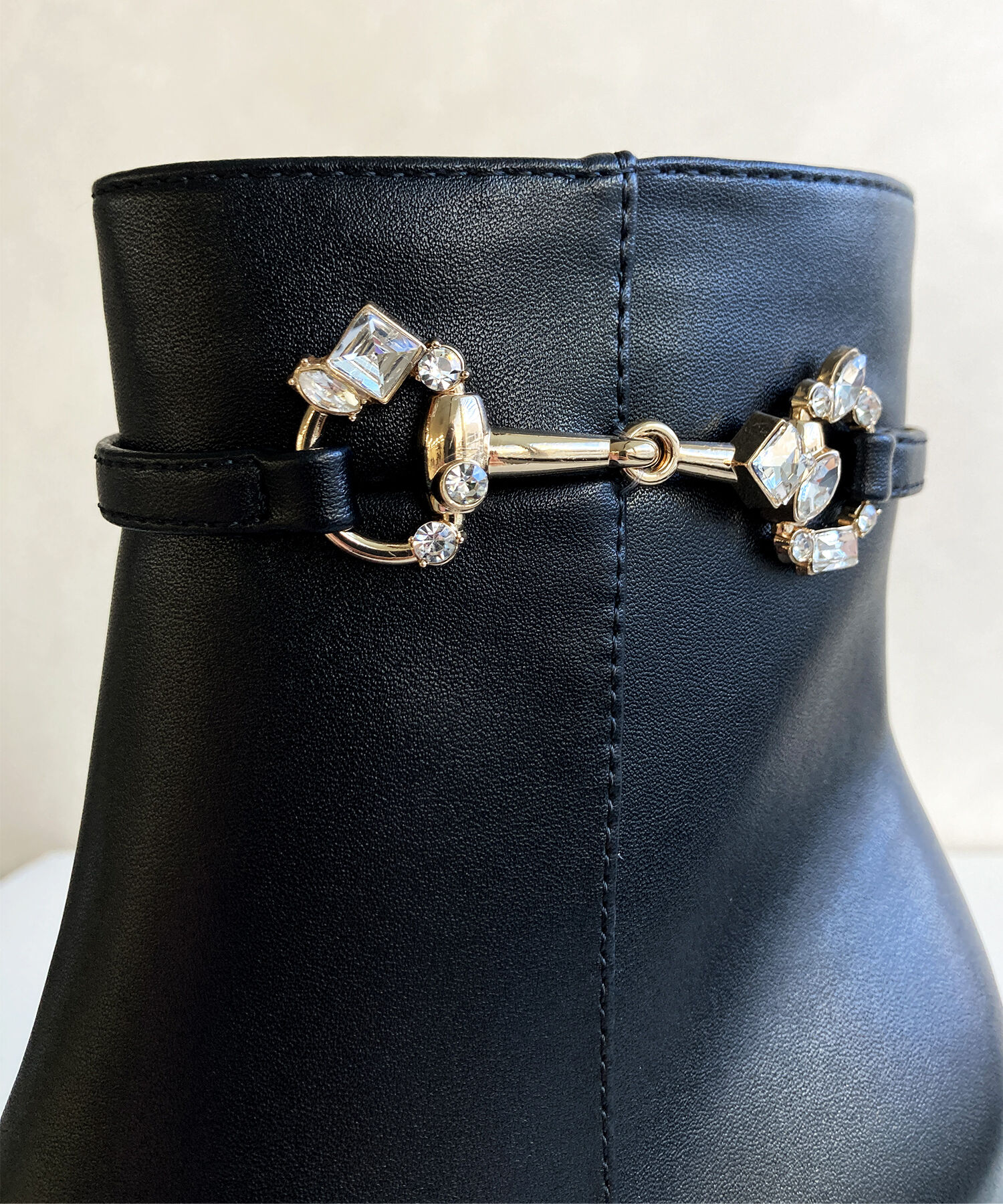 ORiental TRaffic「ビジュービットヒールブーツ/41427」|ショートブーツ|