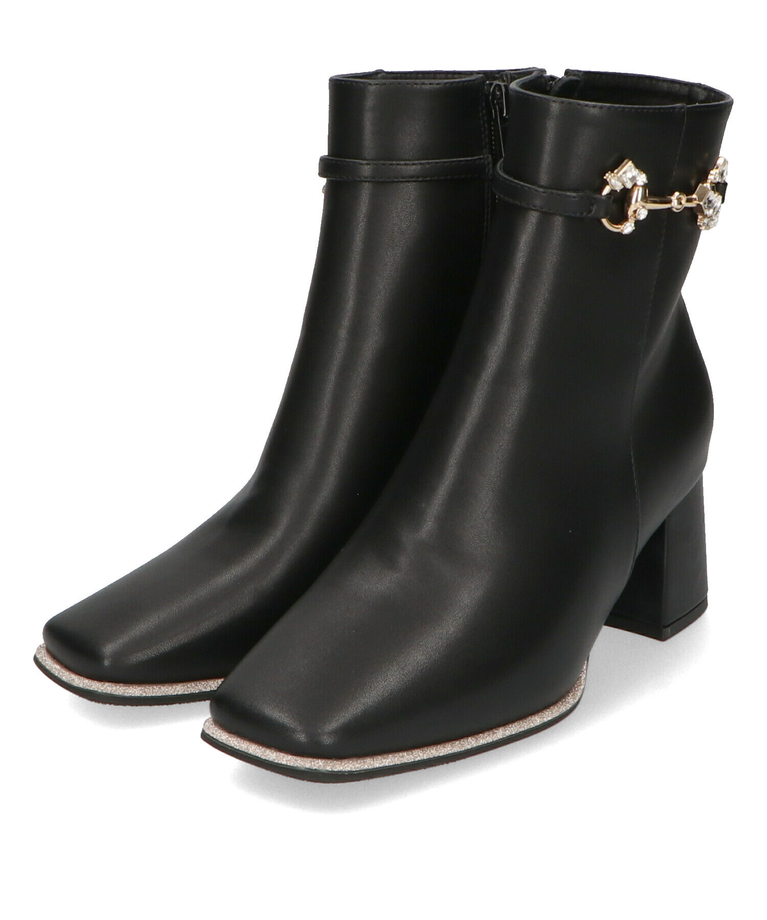 ORiental TRaffic「ビジュービットヒールブーツ/41427」|ショートブーツ|