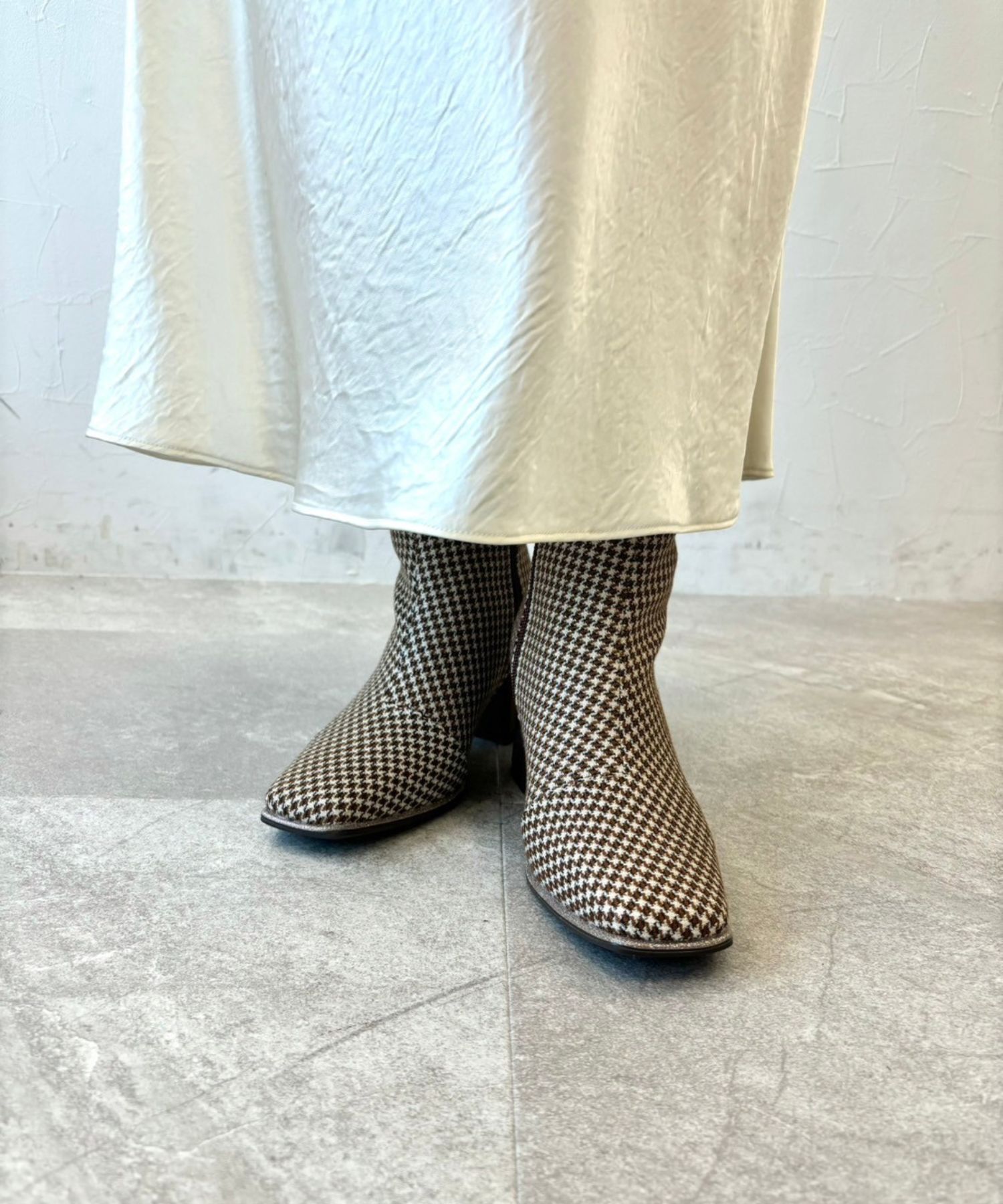 ORiental TRaffic「ビジュービットヒールブーツ/41427」|ショートブーツ|