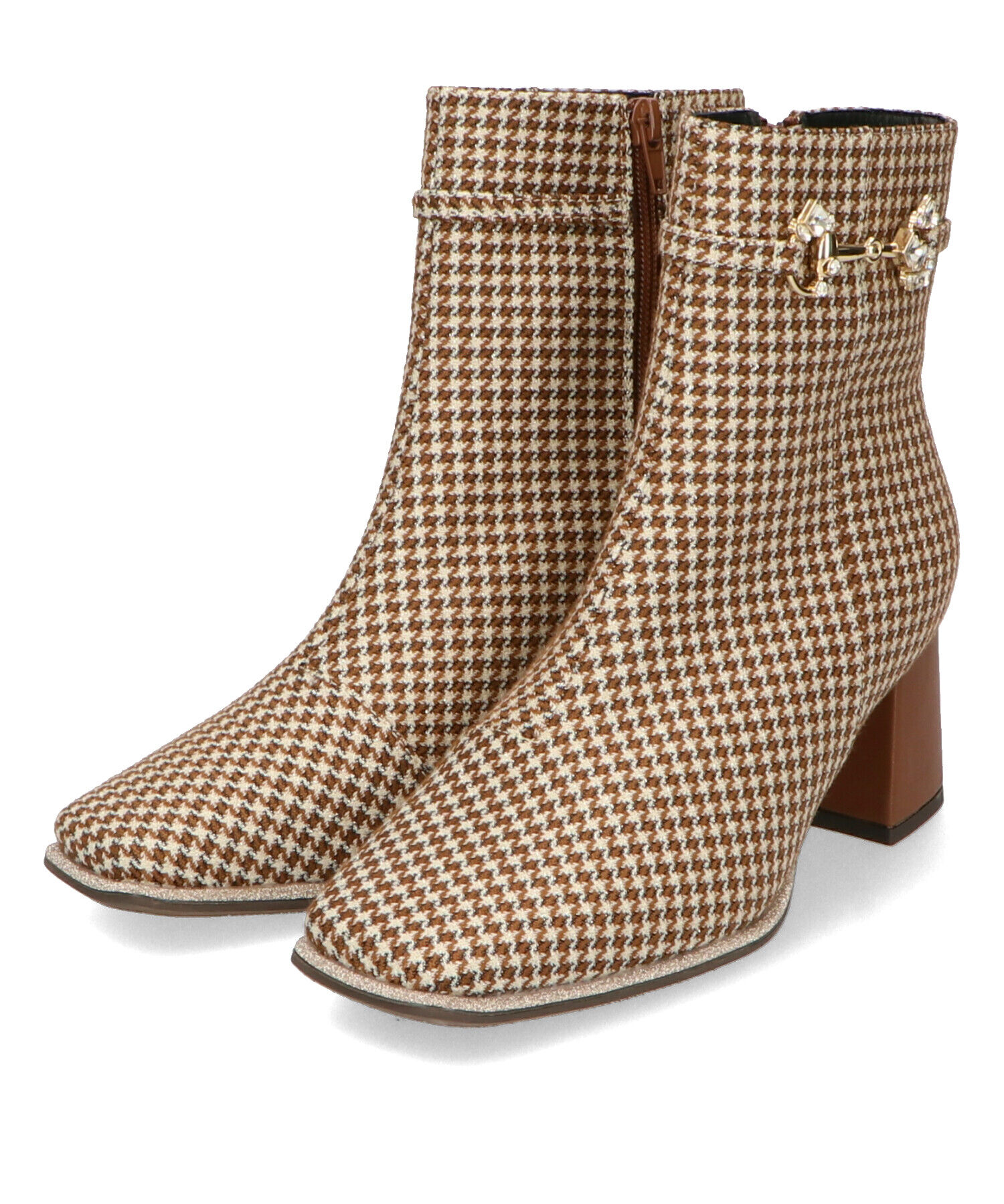 ORiental TRaffic「ビジュービットヒールブーツ/41427」|ショートブーツ|