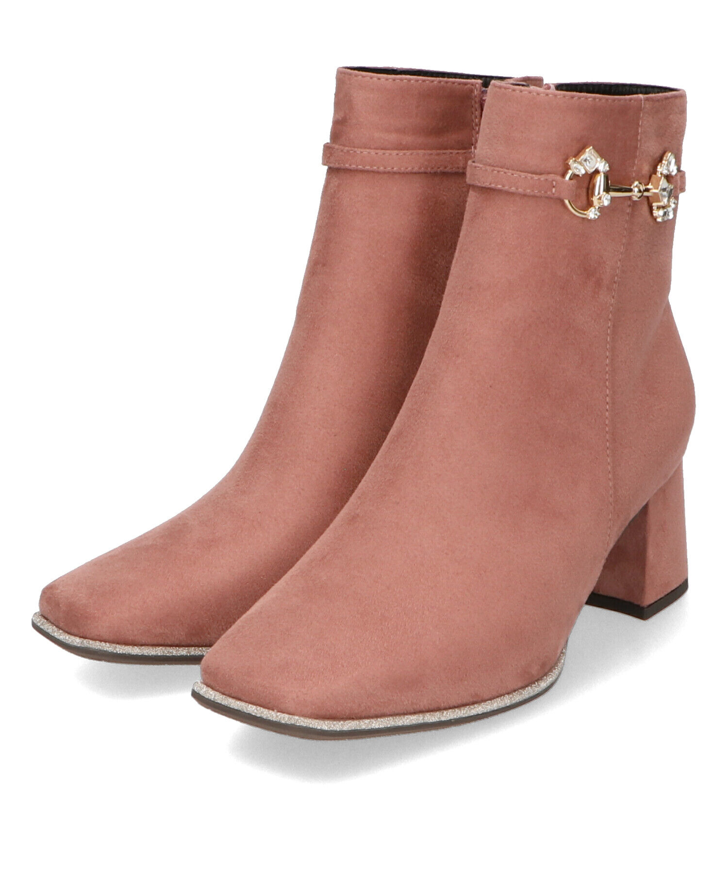 ORiental TRaffic「ビジュービットヒールブーツ/41427」|ショートブーツ|