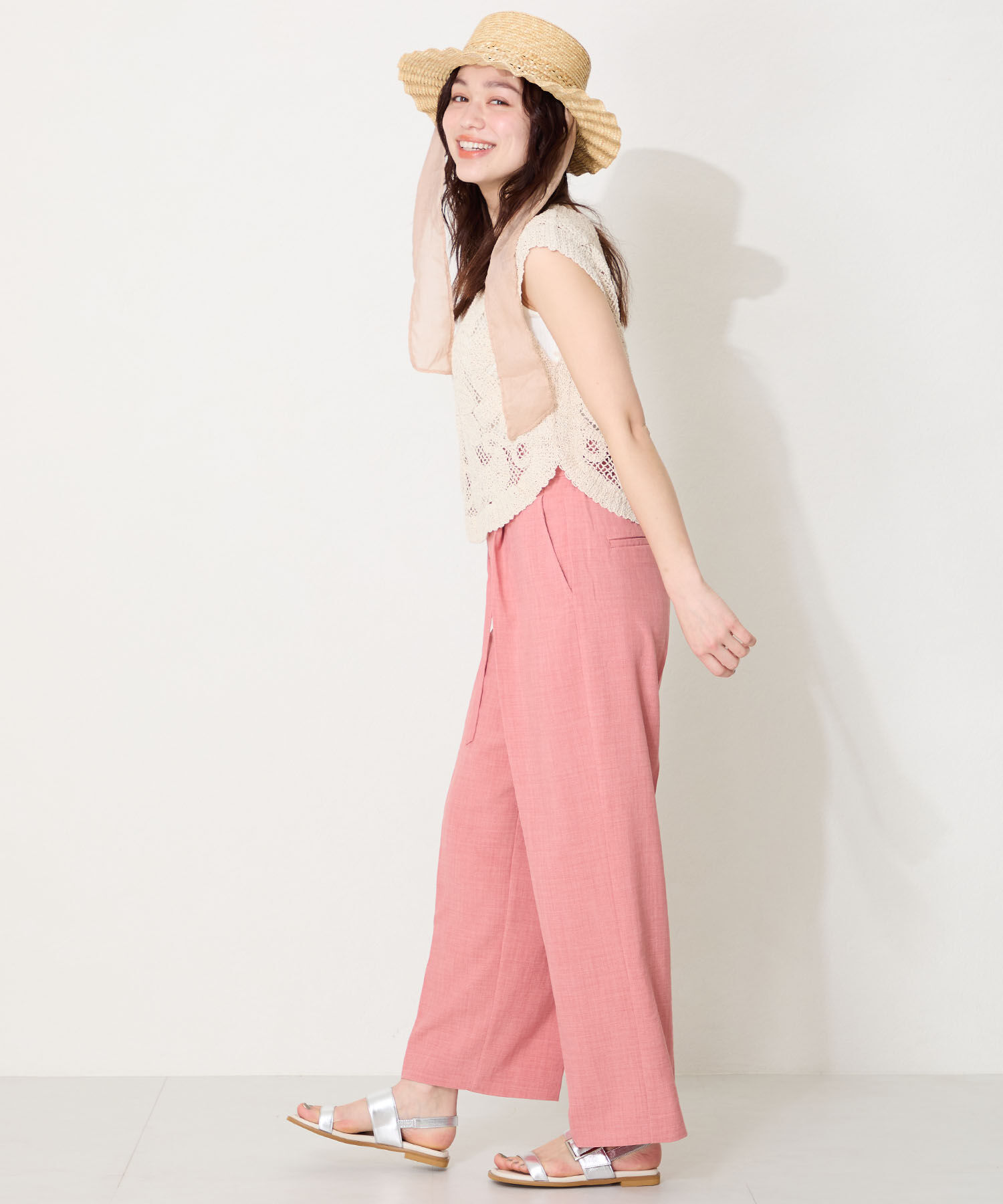 WA Oriental TRaffic「ベルトバックルフラットサンダル/52217 サンダル トレンド 人気 フラット」|サンダル|