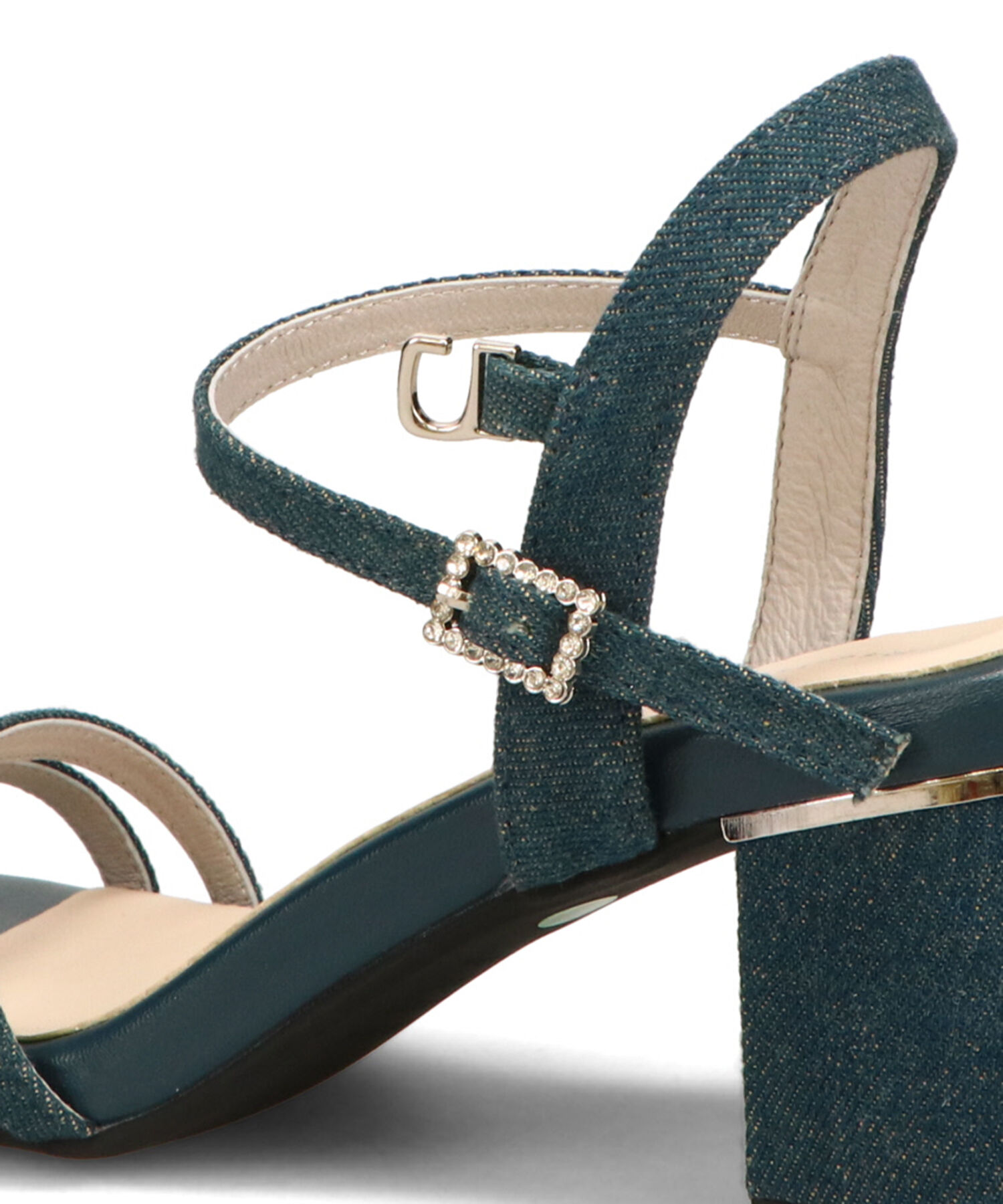 ORiental TRaffic「●2025春夏新作●マルチビジューバックルサンダル/51234」|サンダル|