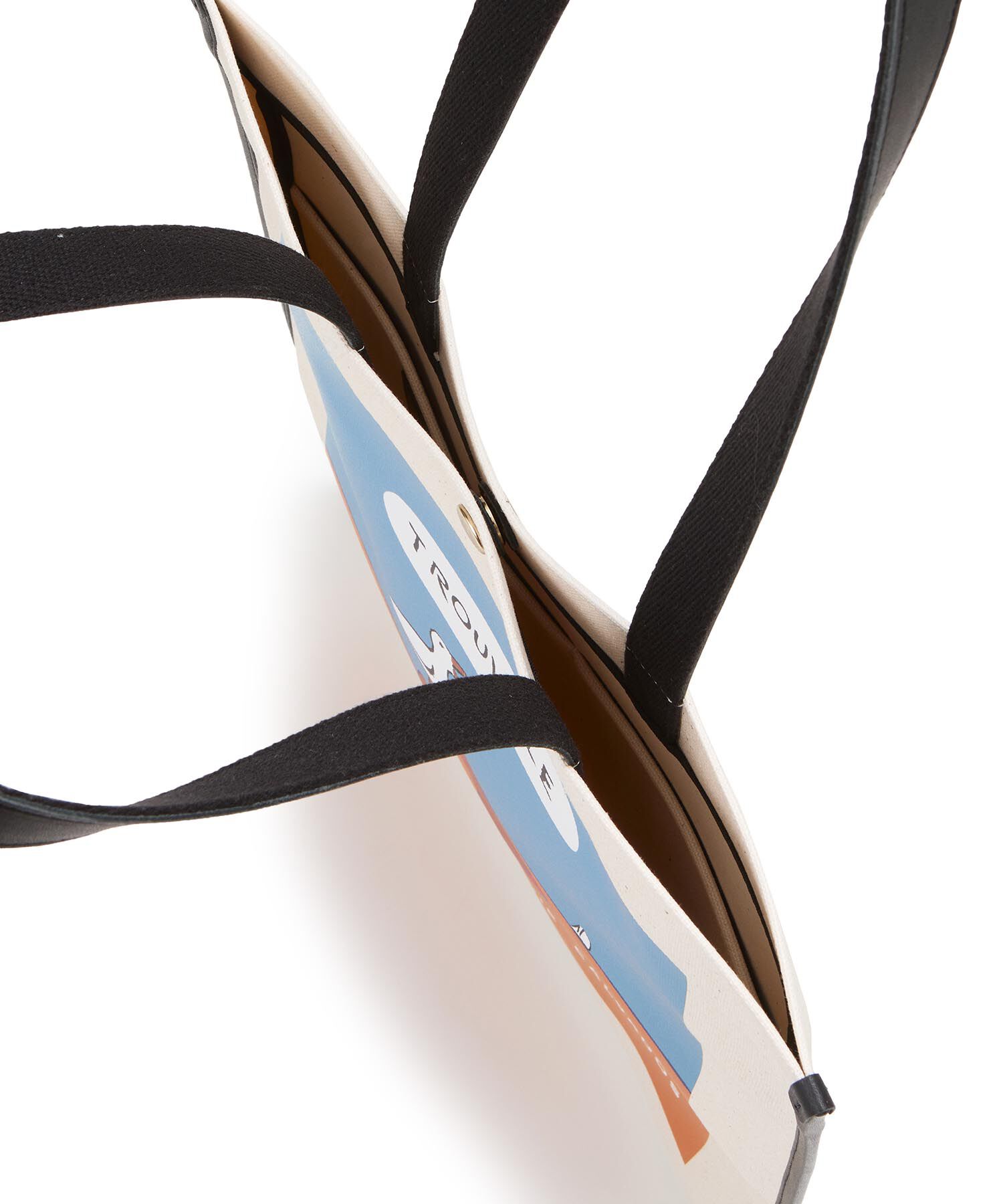 TOPKAPI BREATH「サヴィニャック &times; Breath TOPKAPI アート プリント フラット オーガニックキャンバス トート バッグ」|トートバッグ|