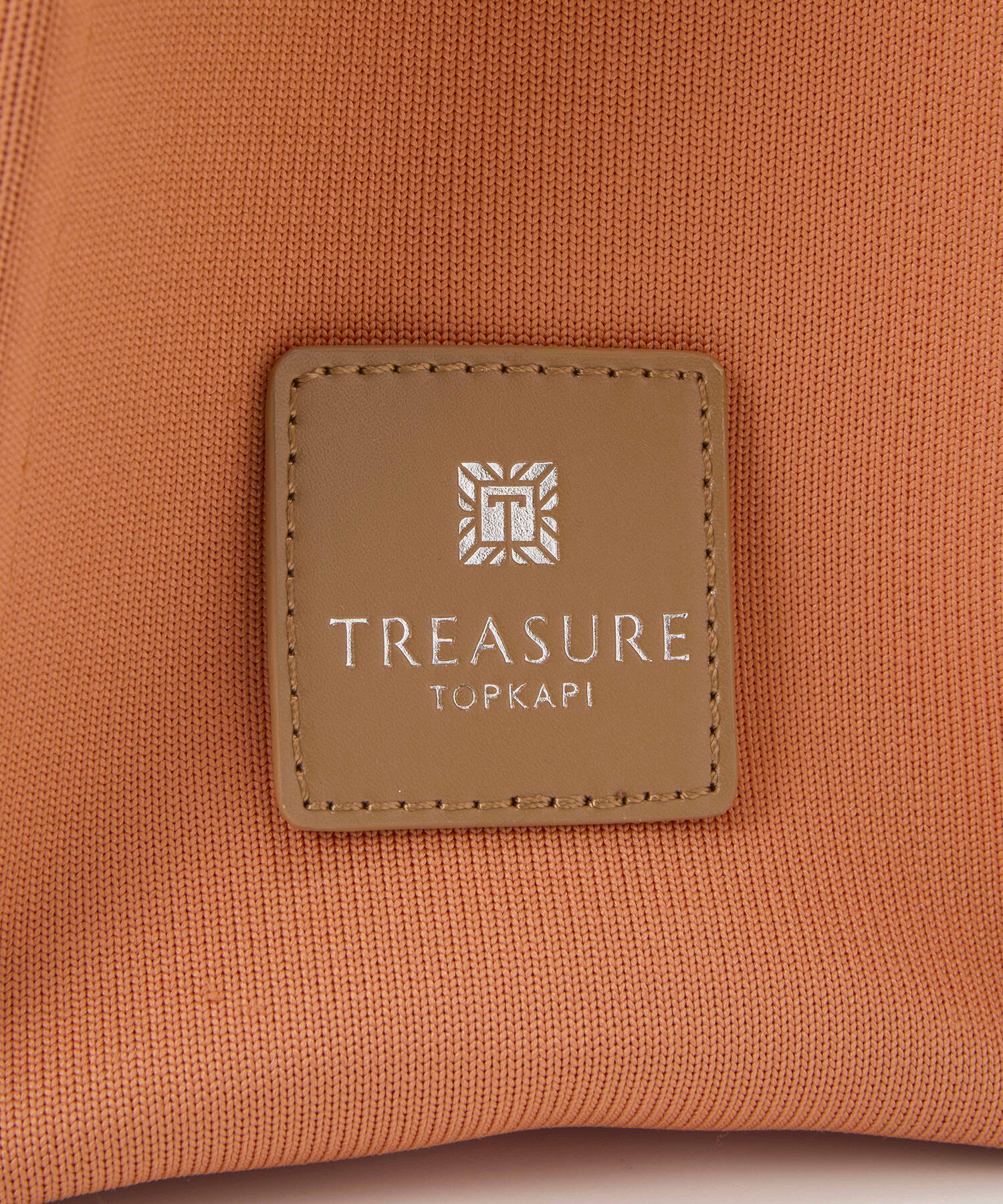 TOPKAPI TREASURE「【TREASURE TOPKAPI】ニット ジャガード ショルダー付き トート バッグ」|トートバッグ|