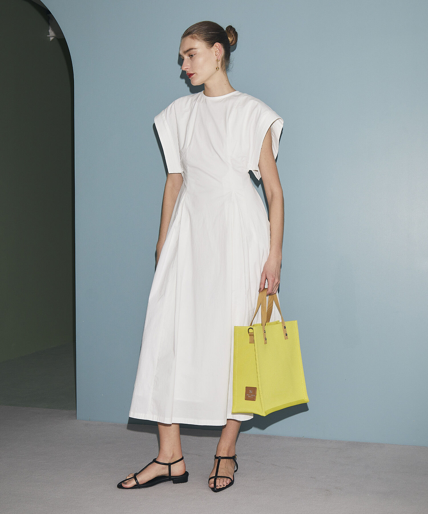 TOPKAPI TREASURE「【TREASURE TOPKAPI】ニット ジャガード ショルダー付き トート バッグ」|トートバッグ|