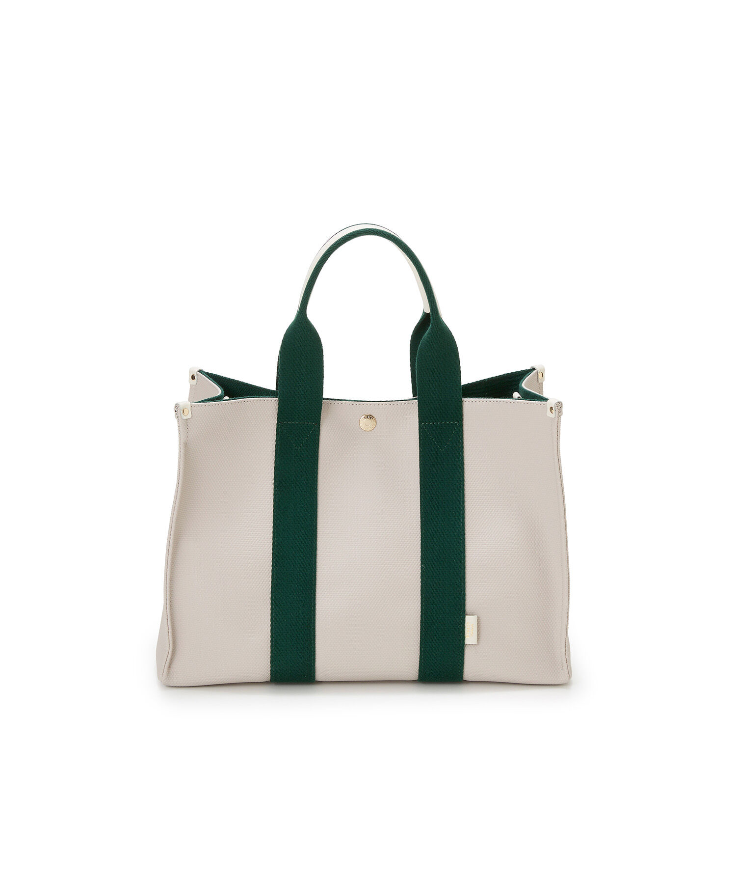 TOPKAPI BREATH「【Breath TOPKAPI】NEO CANVAS ネオキャンバス カラーハンドル トートバッグ」|トートバッグ|サンドグレー