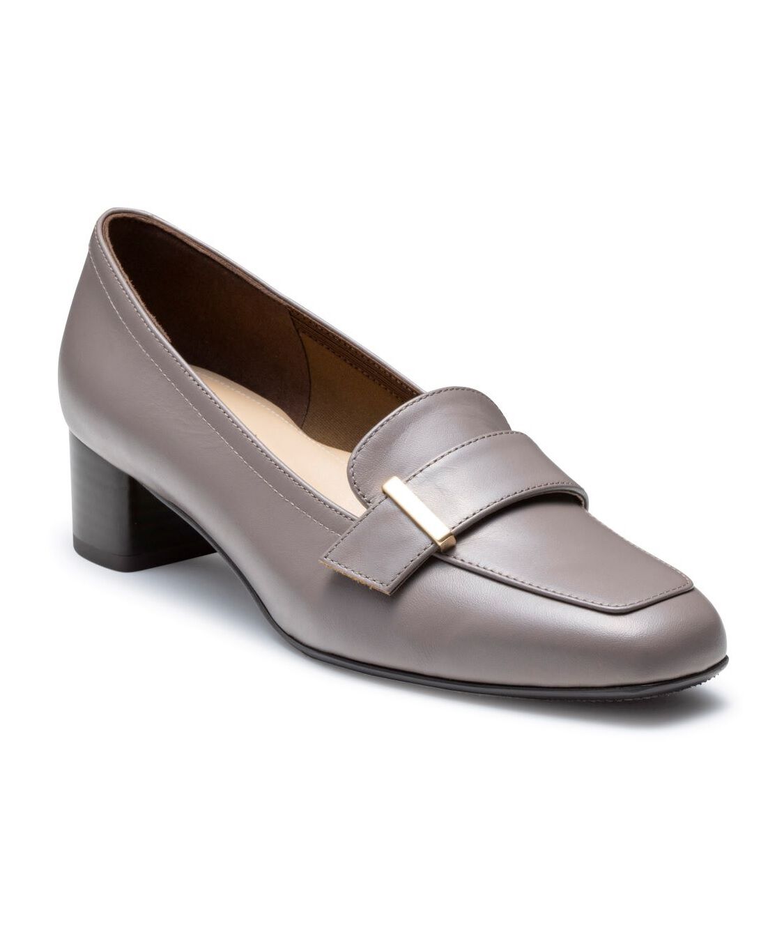 REGAL SHOES「REGAL 晴雨兼用ヒールローファー【ヒール40mm】　商品コード：F57RBJ」|パンプス|