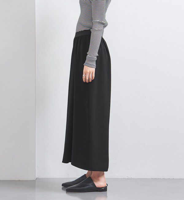 UNITED ARROWS「COMFY ラップ マキシスカート -吸水速乾 UVカット ウォッシャブル-」|スカート|