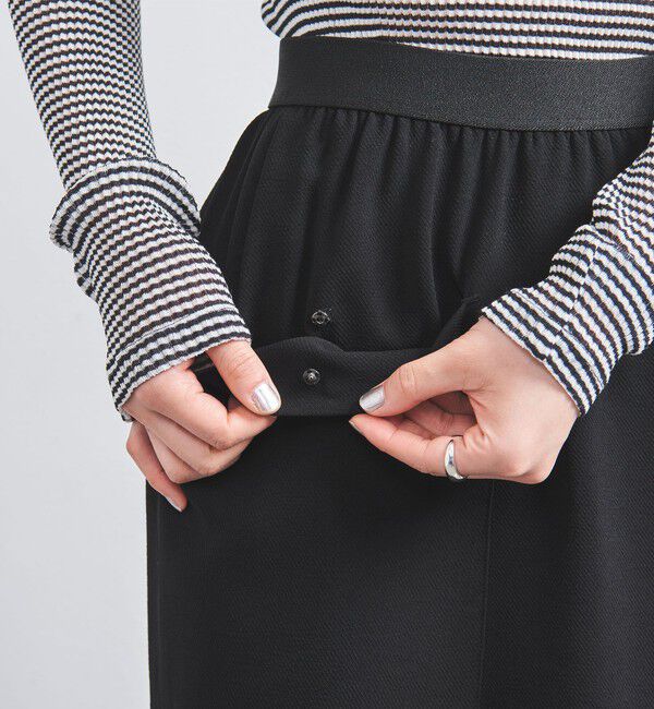 UNITED ARROWS「COMFY ラップ マキシスカート -吸水速乾 UVカット ウォッシャブル-」|スカート|