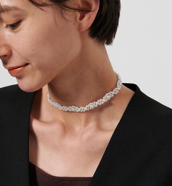 UNITED ARROWS「＜IRIS 47＞KALEID イミテーションパール チョーカー」|その他|