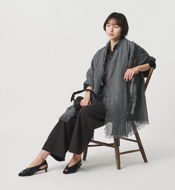 UNITED ARROWS「＜ASAUCE MELER＞LI GAUZE ストール」|ストール|