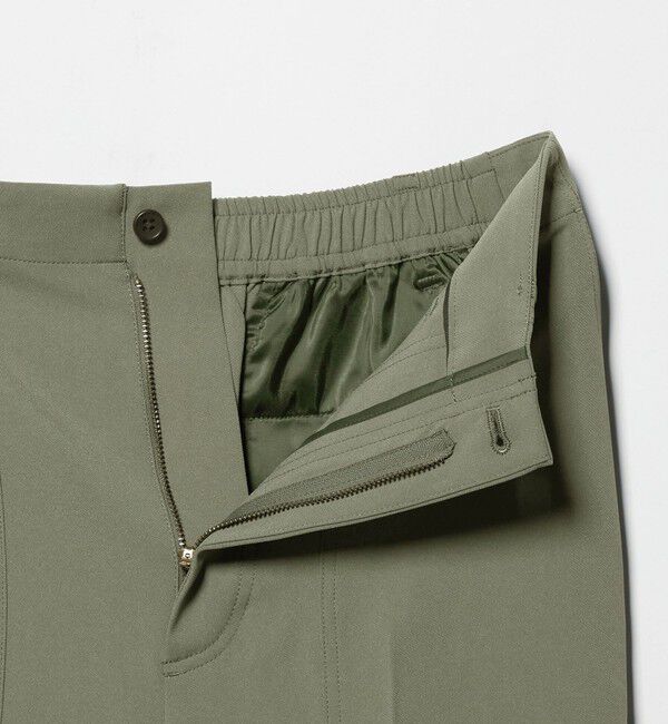 UNITED ARROWS「アセテートポリエステル ベイカーパンツ」|チノ|