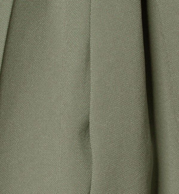 UNITED ARROWS「アセテートポリエステル ベイカーパンツ」|チノ|