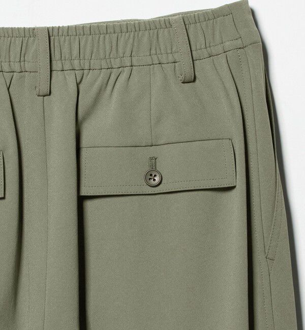 UNITED ARROWS「アセテートポリエステル ベイカーパンツ」|チノ|