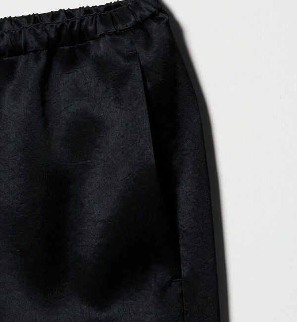 UNITED ARROWS「サテン 3Dリボン パンツ ‐ウォッシャブル‐」|チノ|