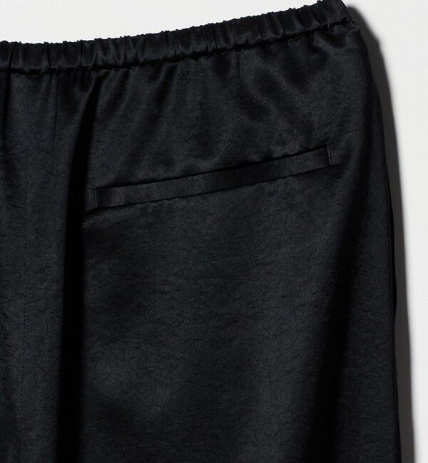 UNITED ARROWS「サテン 3Dリボン パンツ ‐ウォッシャブル‐」|チノ|