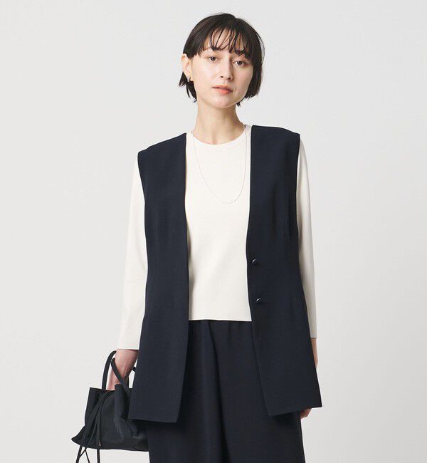 UNITED ARROWS「COMFY ベスト ‐防汚 UVカット ウォッシャブル‐」|ベスト・ジレ|