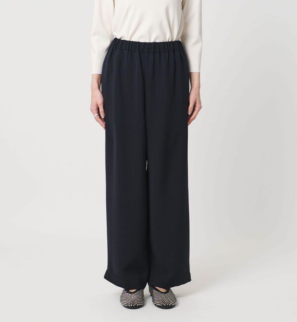 UNITED ARROWS「COMFY ストレート イージーパンツ ‐防汚 UVカット ウォッシャブル‐」|スラックス|