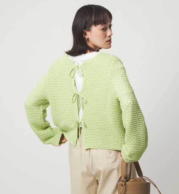 UNITED ARROWS green label relaxing「メッシュ ニット 2WAY プルオーバー ウォッシャブル」|ニット・セーター|