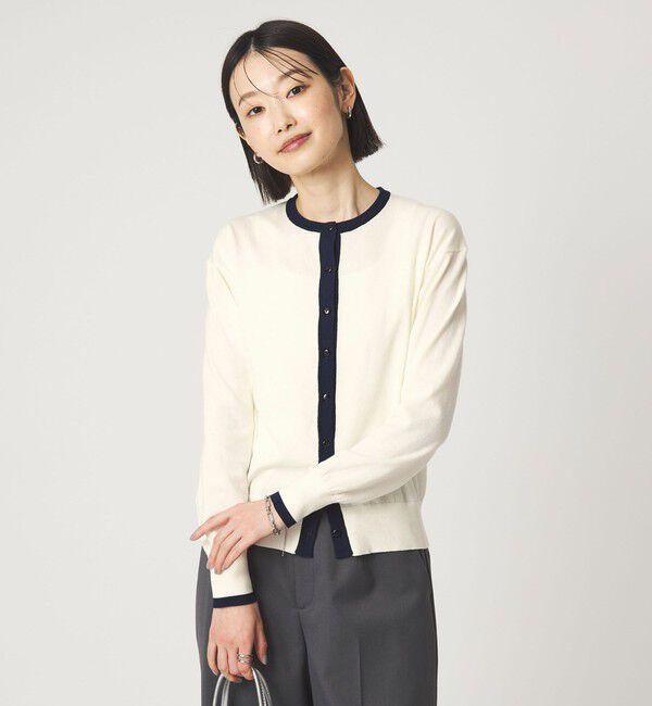 UNITED ARROWS green label relaxing「＜1_OF MINE＞クルーネック ニット カーディガン」|カーディガン|