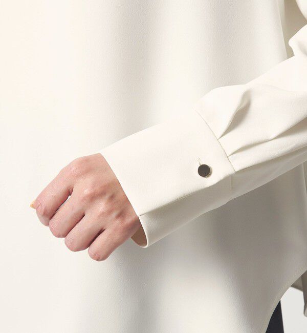 UNITED ARROWS green label relaxing「クルーネック ブラウス 2 マシンウォッシャブル UVカット」|シャツ・ブラウス|