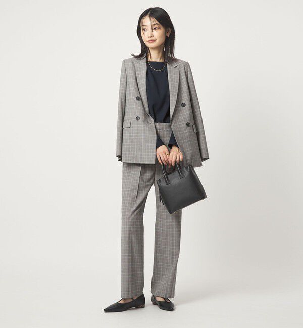 UNITED ARROWS green label relaxing「クルーネック ブラウス 2 マシンウォッシャブル UVカット」|シャツ・ブラウス|