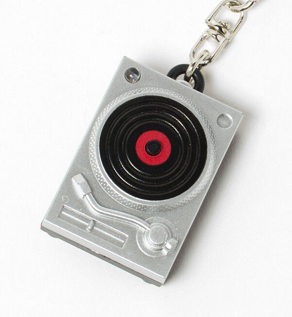 UNITED ARROWS green label relaxing「＜KIKKERLAND＞ターンテーブル キーホルダー」|チャーム・キーホルダー|