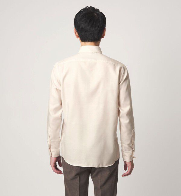 UNITED ARROWS green label relaxing「エブリット コットンオックス ソリッド スナップ ボタンダウン シャツ -イージーアイロン-」|シャツ・ブラウス|