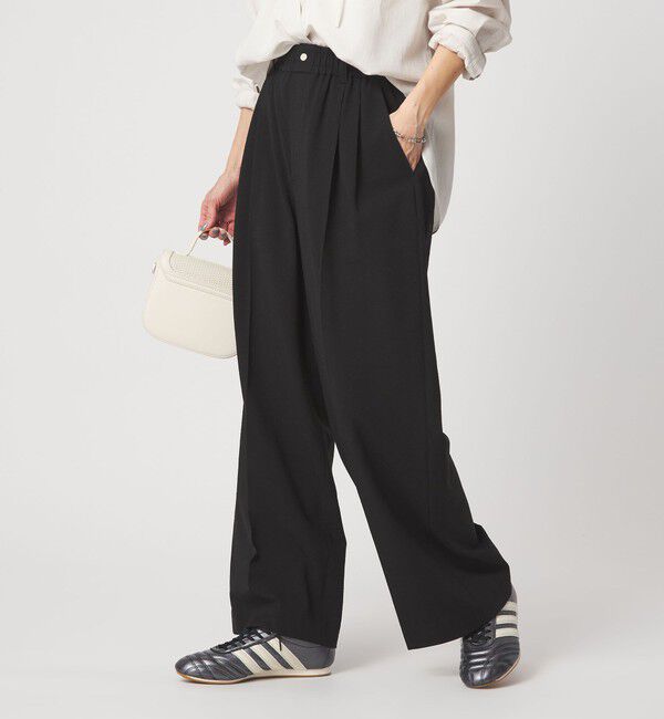 UNITED ARROWS green label relaxing「【結論シリーズ】ニーハイワイドパンツ［size SHORT/TALLあり］」|その他|