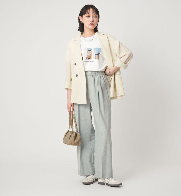 UNITED ARROWS green label relaxing「【結論シリーズ】ニーハイワイドパンツ［size SHORT/TALLあり］」|その他|