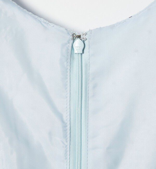 EMMEL REFINES「＜EMMEL REFINES＞EM ドットプリント タックギャザースリーブ ワンピース」|ワンピース|