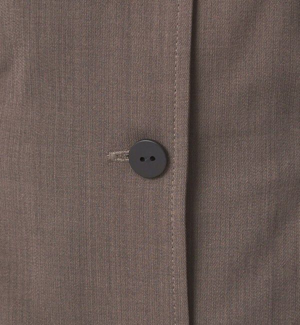 UNITED ARROWS green label relaxing「Vカラー フレア ボタン ワンピース」|ワンピース|