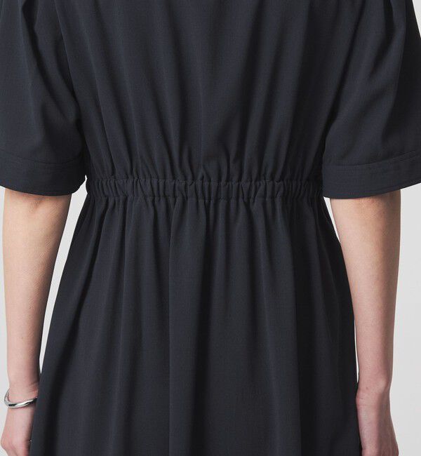 UNITED ARROWS green label relaxing「Vカラー フレア ボタン ワンピース」|ワンピース|