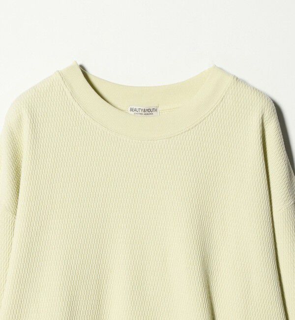 BEAUTY&YOUTH UNITED ARROWS「ライスサーマル バルーン クルーネック カットソー」|Tシャツ・カットソー|