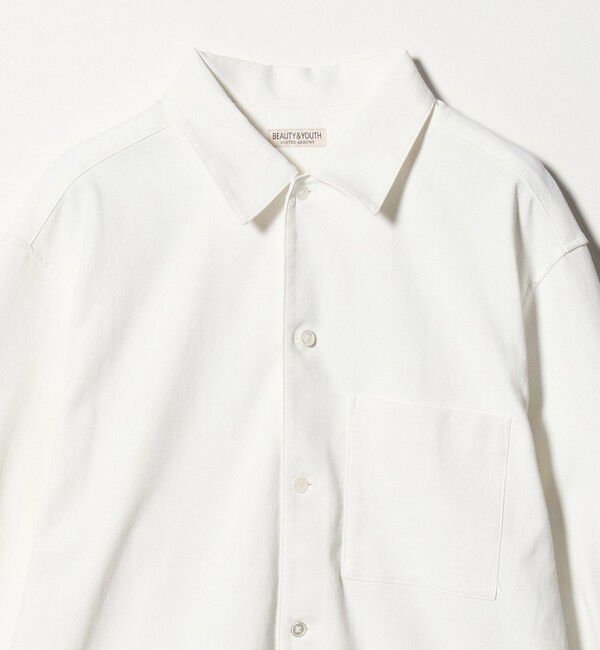 BEAUTY&YOUTH UNITED ARROWS「TC リネン キャンプカラー グランデ シャツ GRANDE型」|シャツ・ブラウス|