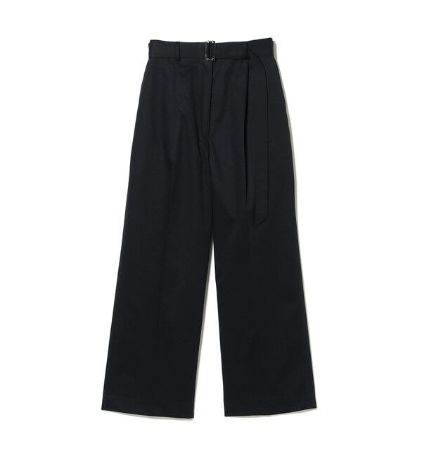 Demi-Luxe BEAMS 「Oggi &times; Demi-Luxe BEAMS / コットン ベルテッドパンツ」|チノ|