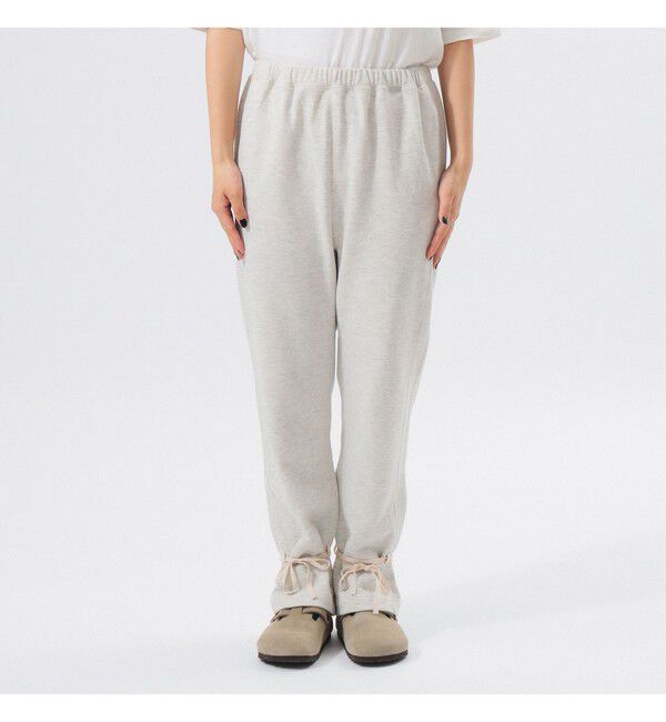 BEAMSBOY「ヘム アレンジ スウェットパンツ」|チノ|