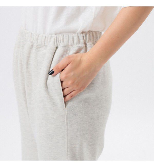 BEAMSBOY「ヘム アレンジ スウェットパンツ」|チノ|