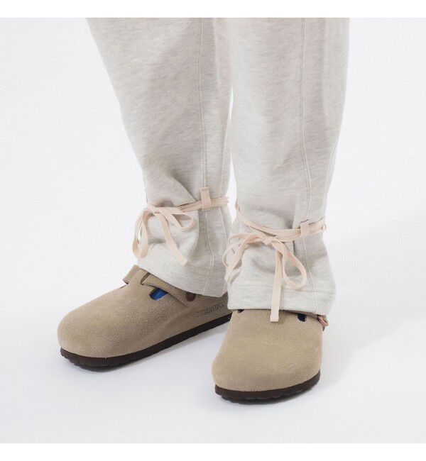 BEAMSBOY「ヘム アレンジ スウェットパンツ」|チノ|