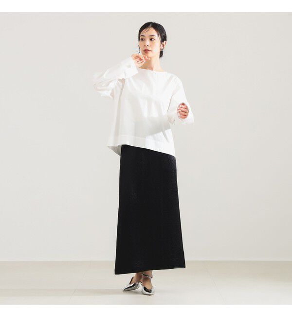 Demi-Luxe BEAMS 「バックオープン コットンブラウス」|シャツ・ブラウス|